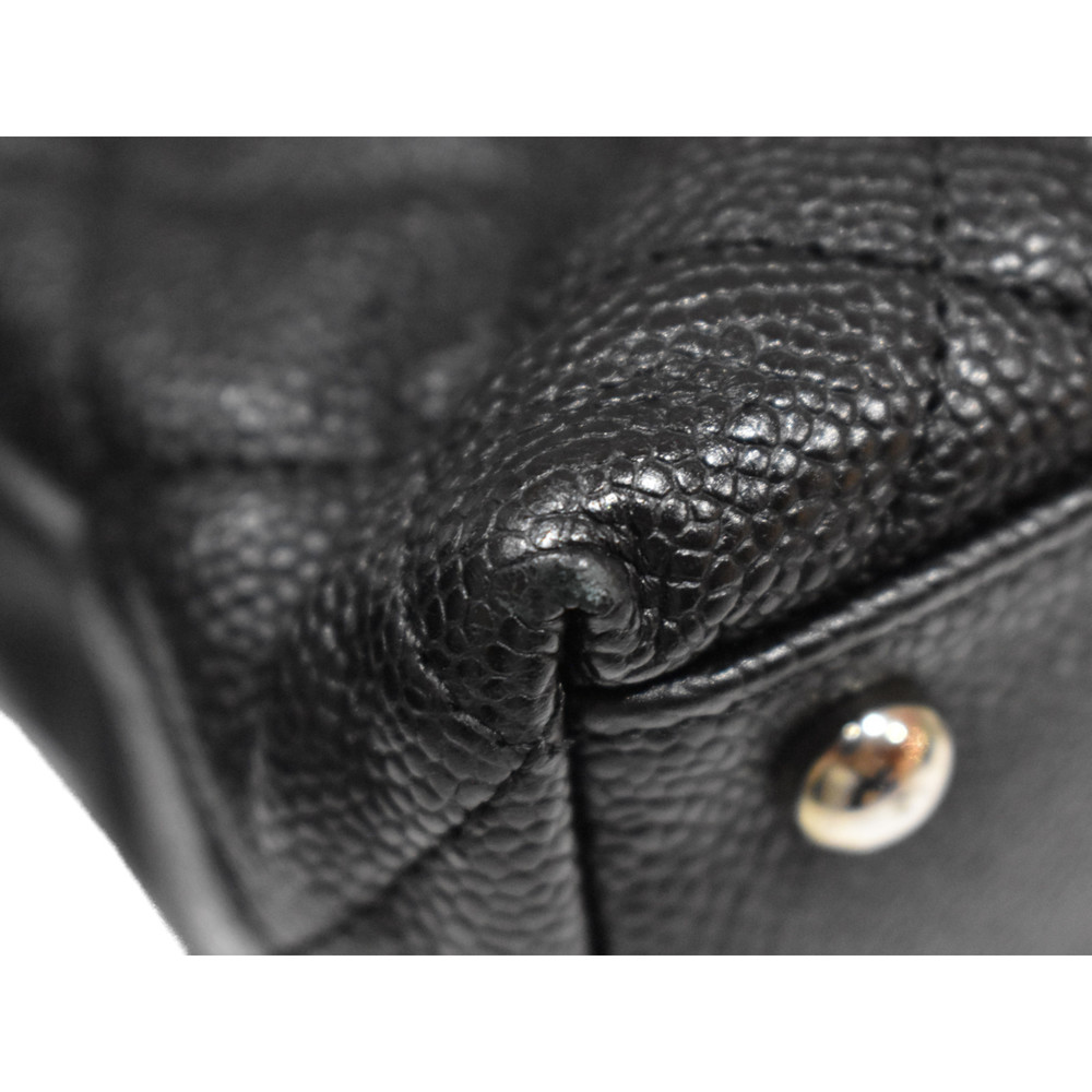 Chanel Chain Shoulder 2WAY Caviar Skin Bag Black - Picture 15 of 15